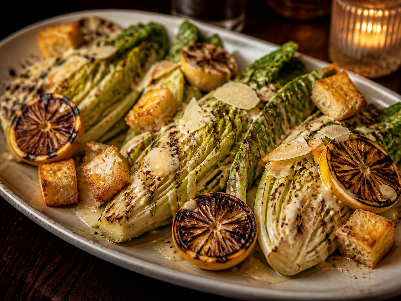 Charred Lemon Caesar