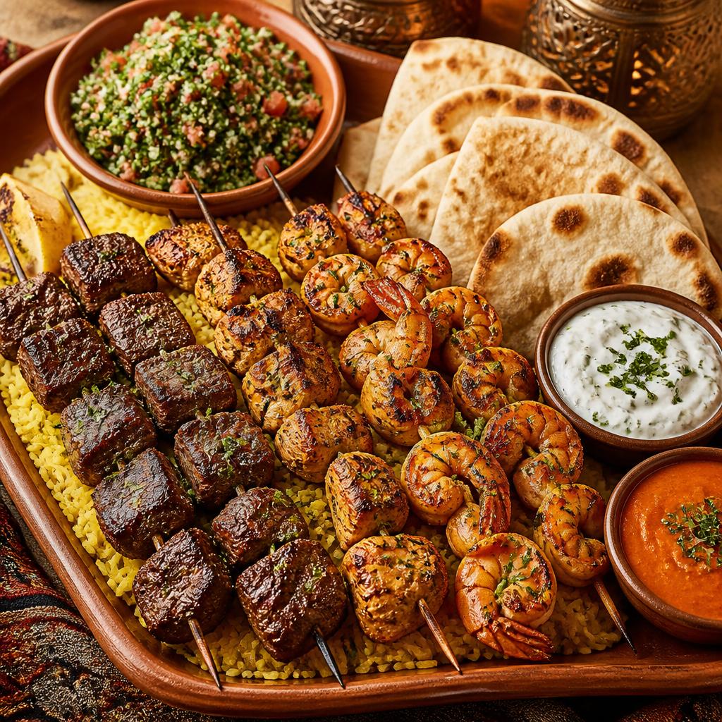 Queen Kebabs & The Mediterranean Table